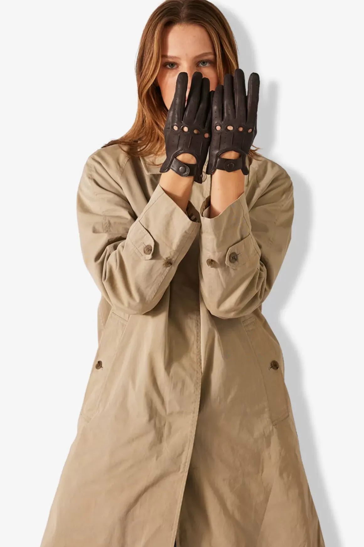 Adax Glove Isabella Dark Brown