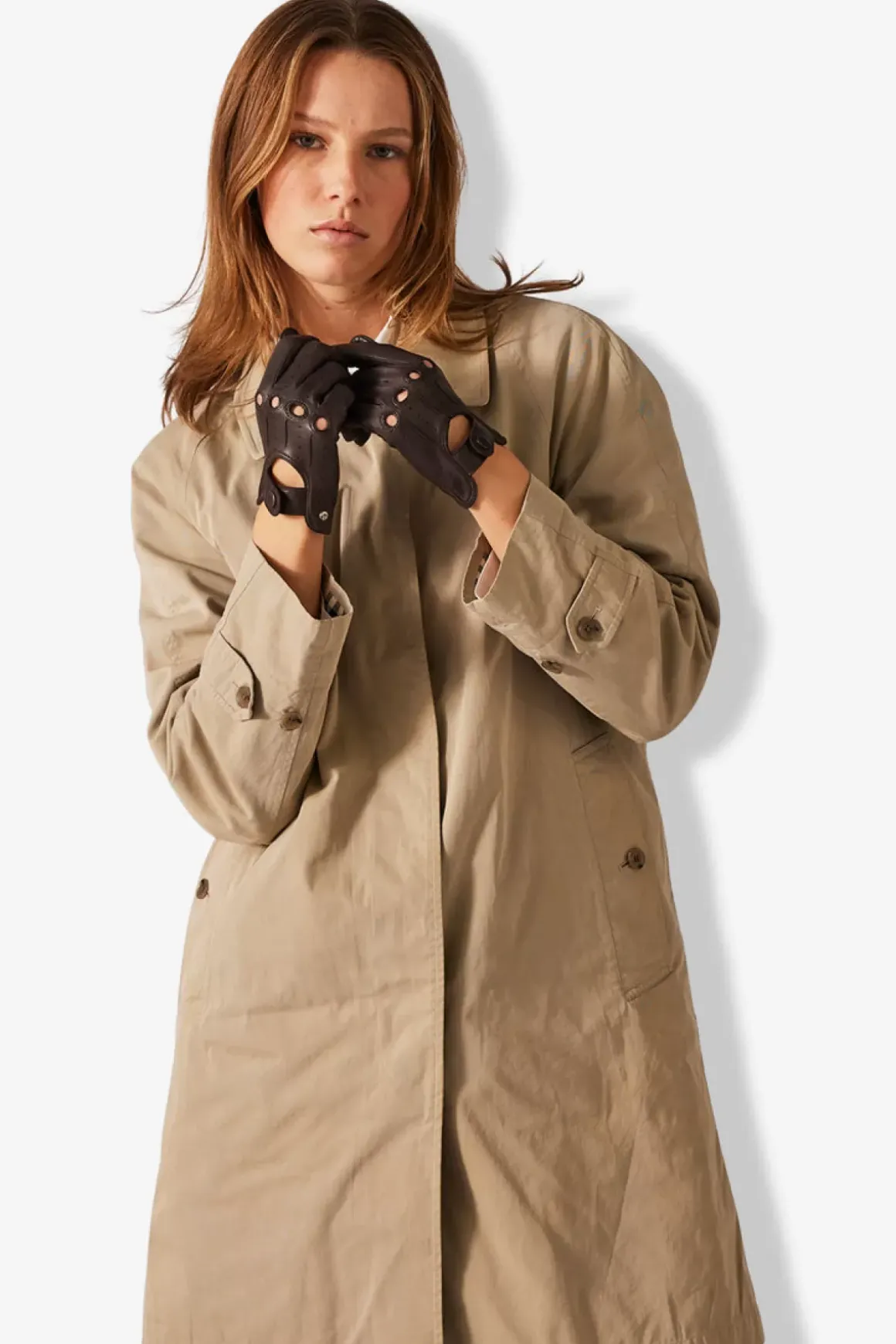 Adax Glove Isabella Dark Brown