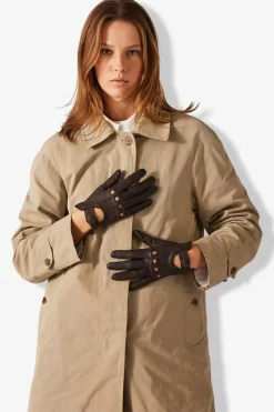 Adax Glove Isabella Dark Brown