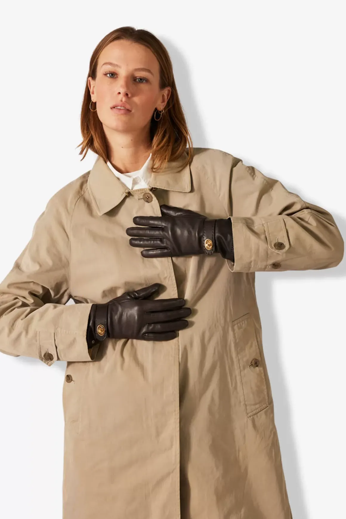 Adax Glove Kaia Dark Brown