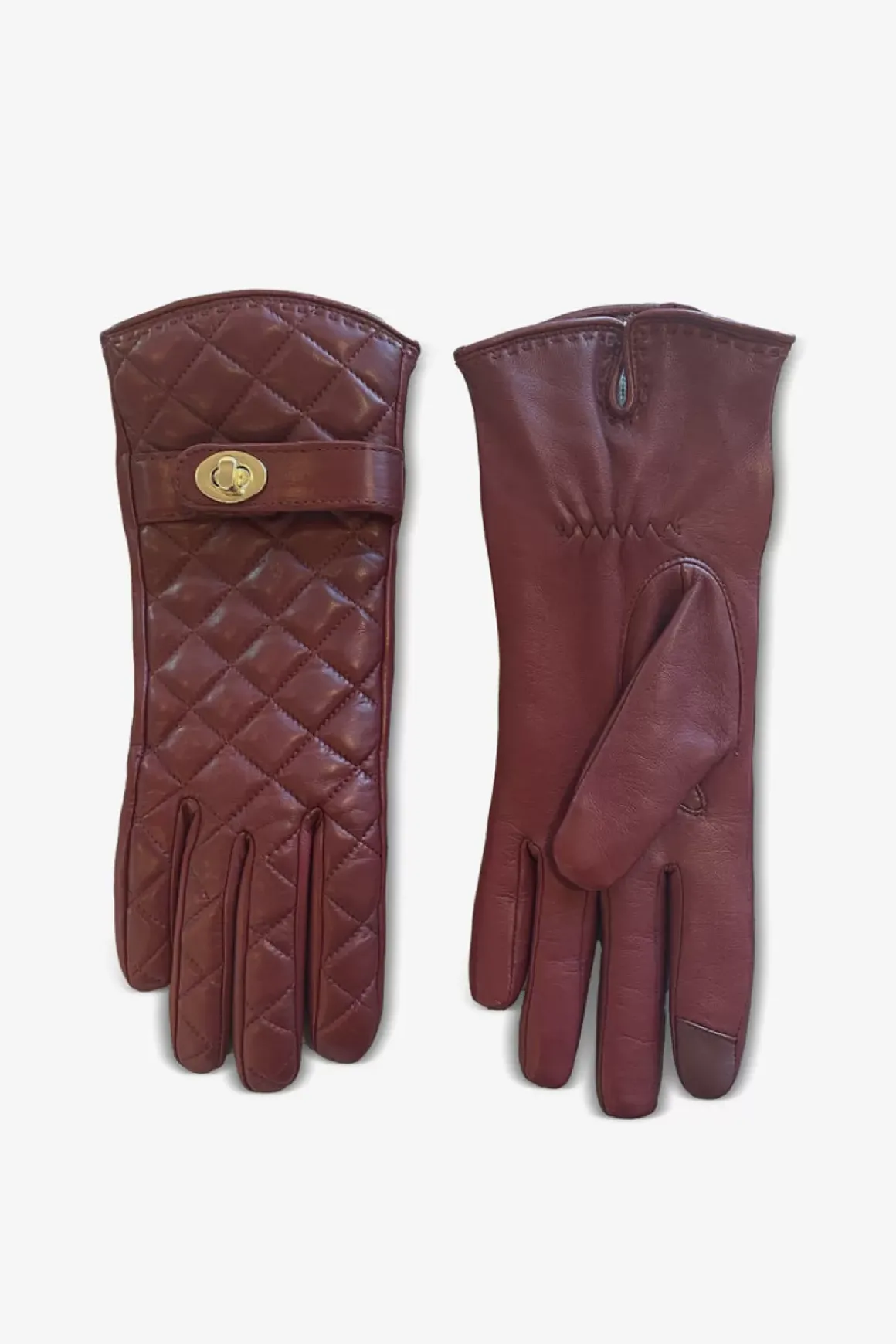 Adax Glove Sidse Burnt Red