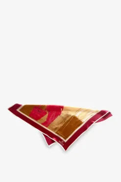 Adax Scarf Honey Bordeaux