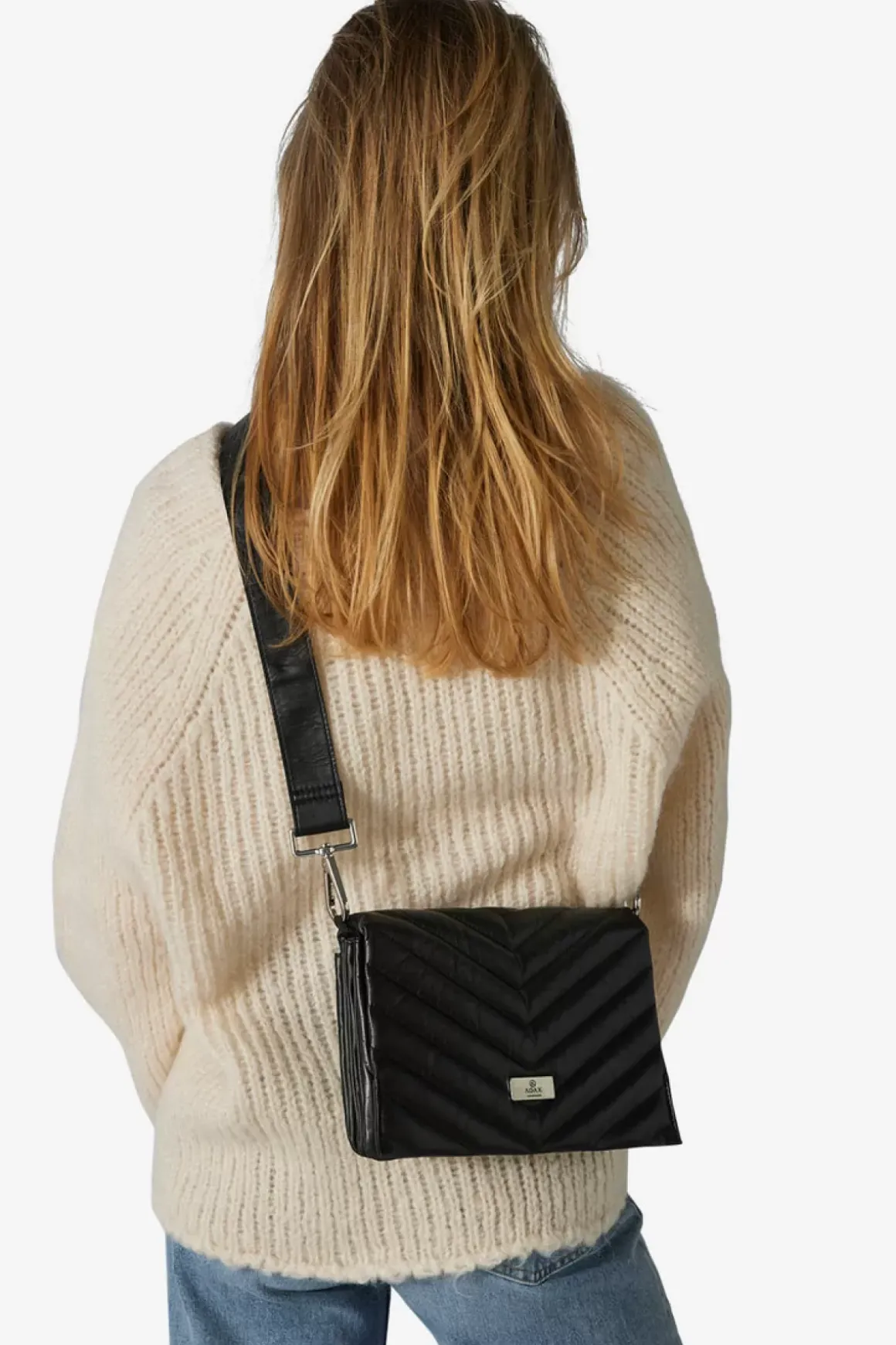 Amalfi Shoulder Bag Karoline Black