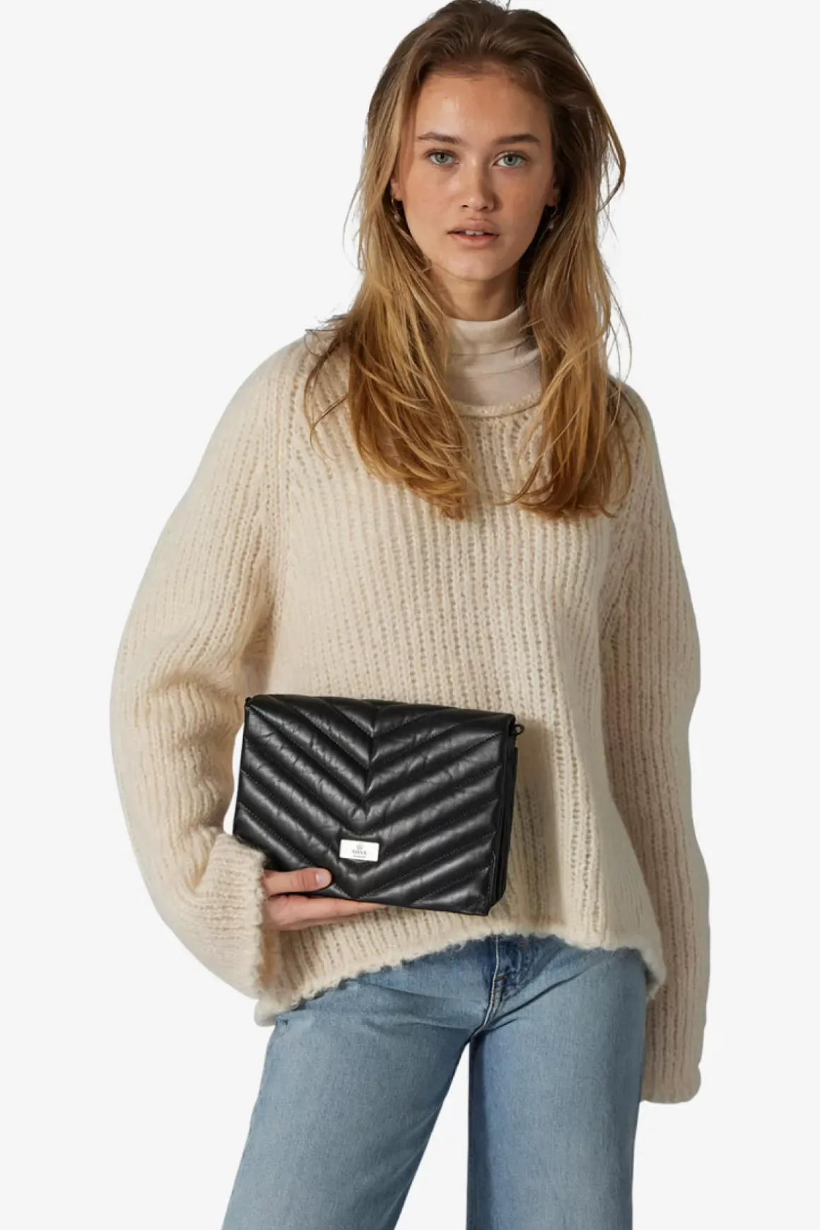 Amalfi Shoulder Bag Karoline Black