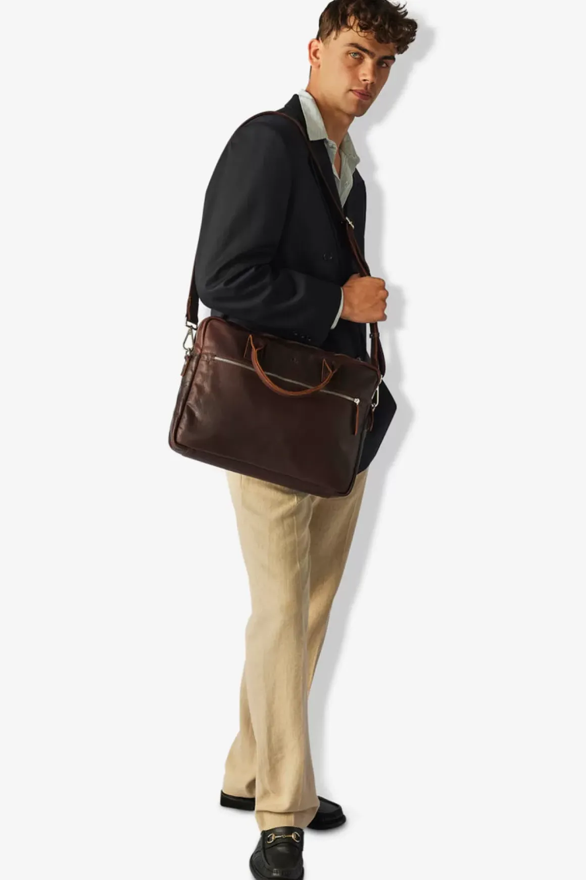 Catania Briefcase Axel 15,6' Dark Brown