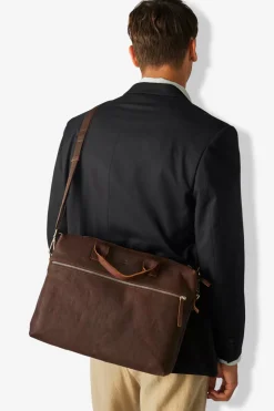 Catania Briefcase Emil Dark Brown