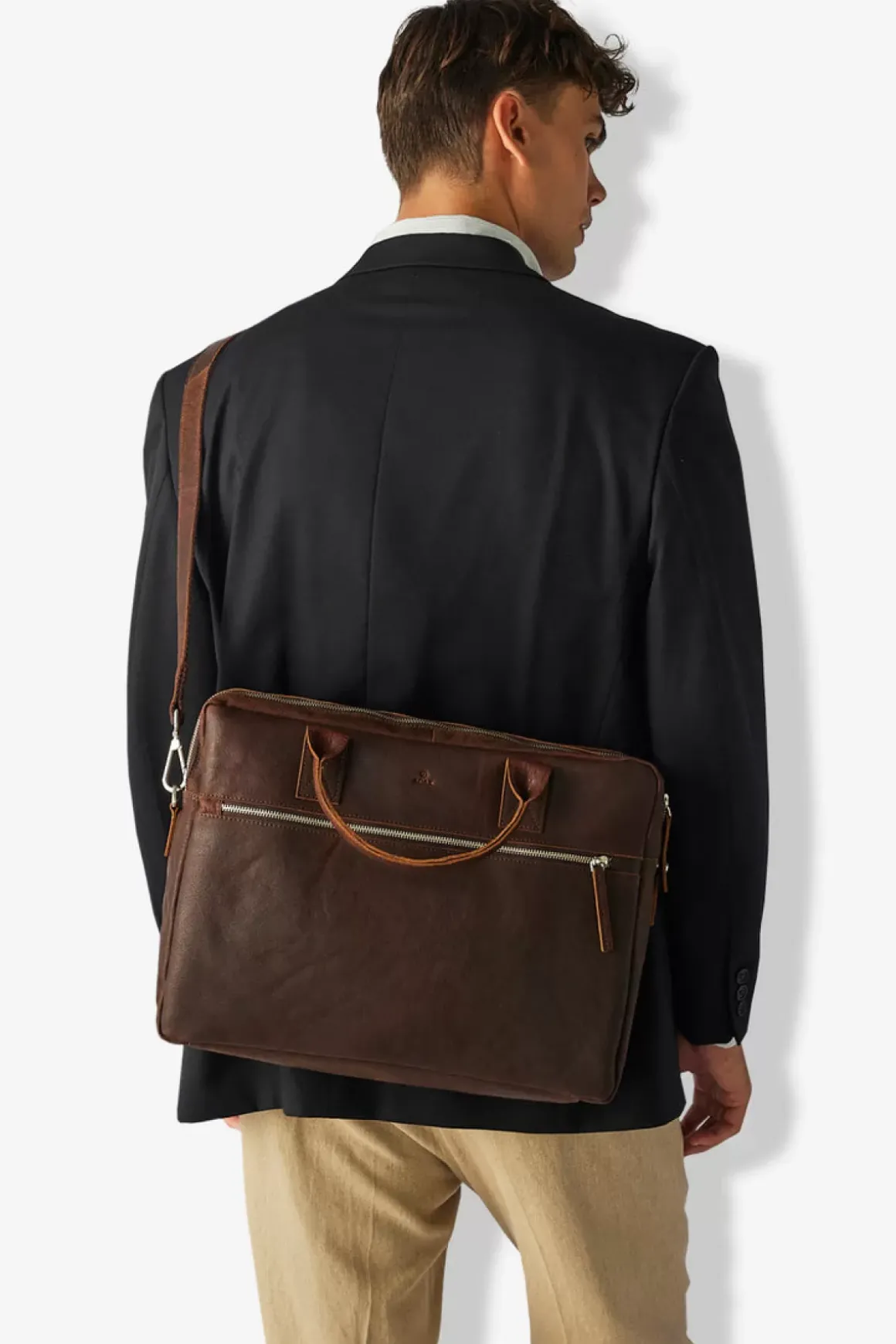 Catania Briefcase Tobias 15,6' Dark Brown