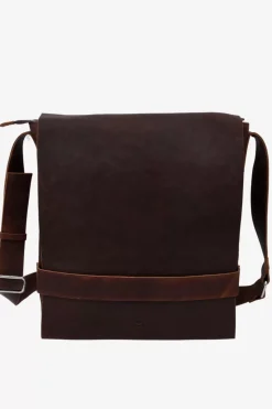 Catania Messenger Herman Dark Brown