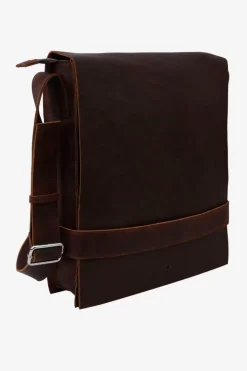 Catania Messenger Herman Dark Brown