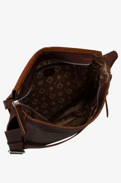 Catania Messenger Herman Dark Brown