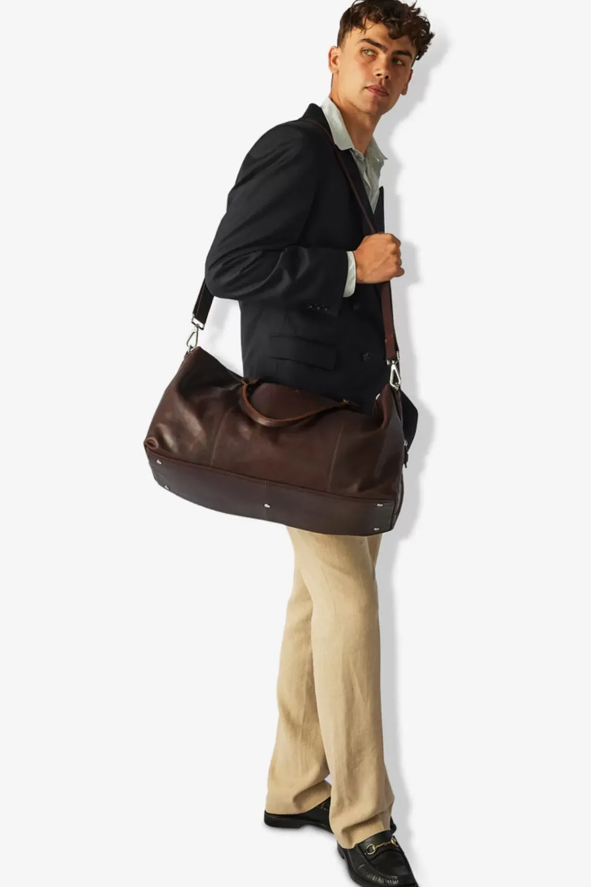 Catania Weekend Bag Krister Dark Brown