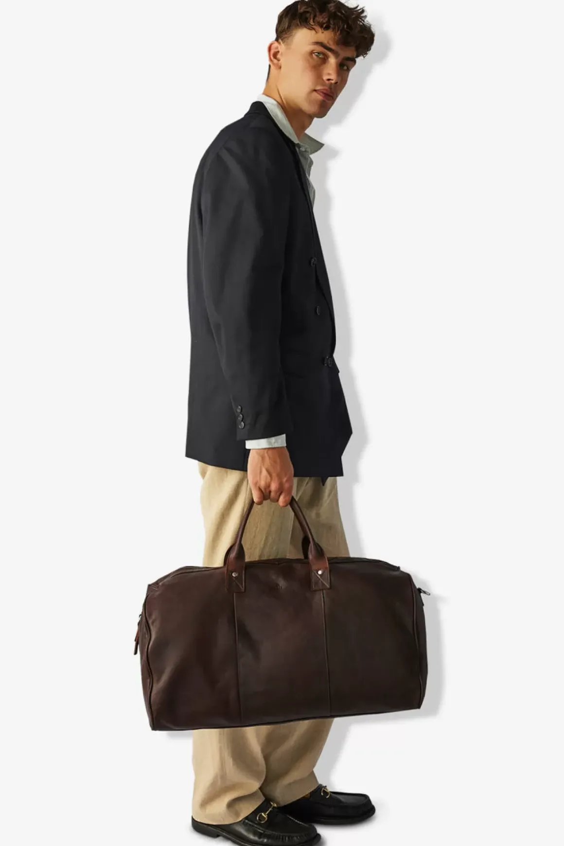Catania Weekend Bag Lasse Dark Brown