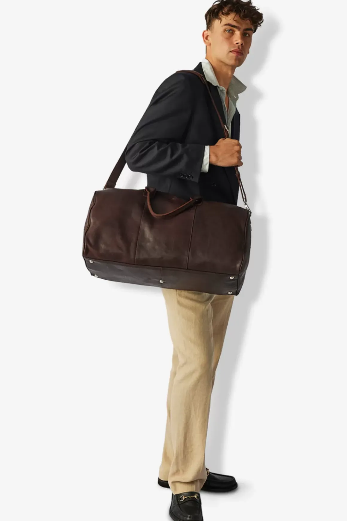 Catania Weekend Bag Lasse Dark Brown