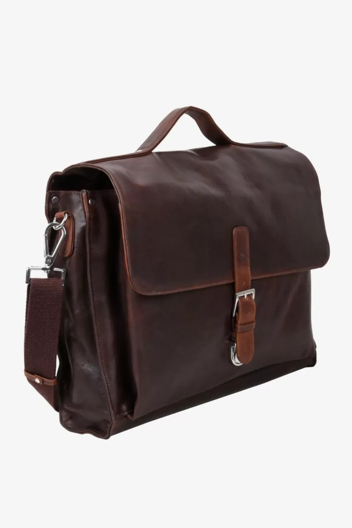 Catania Working Bag Jarl Dark Brown