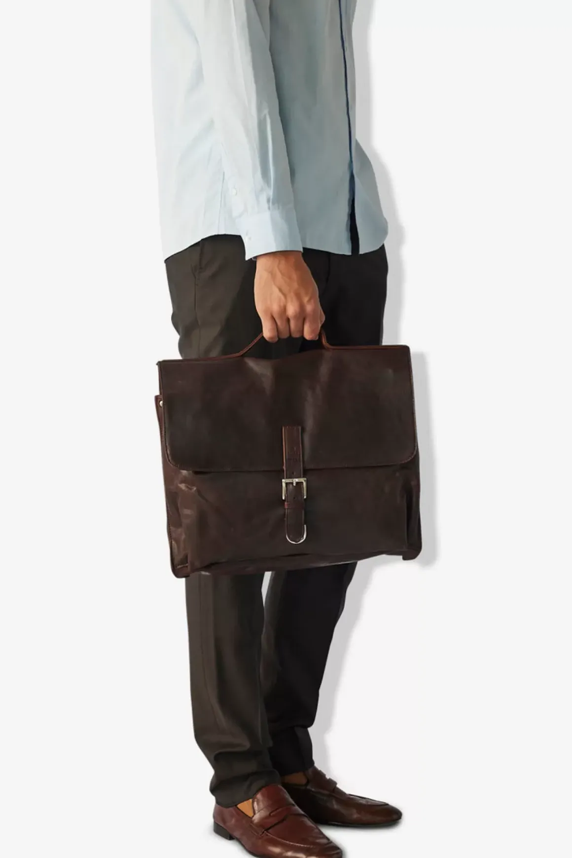 Catania Working Bag Jarl Dark Brown