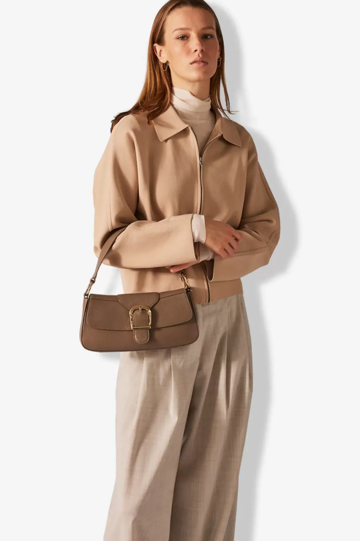 Cormorano Shoulder Bag Johanne Taupe