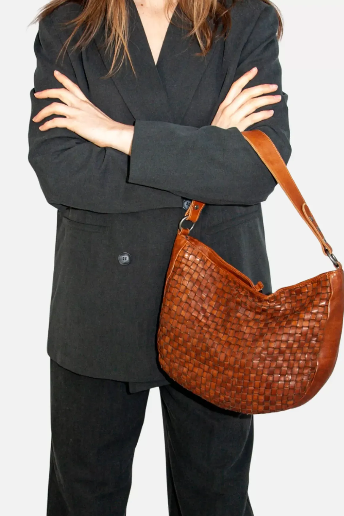 Corsico Shoulder Bag Ann Cognac