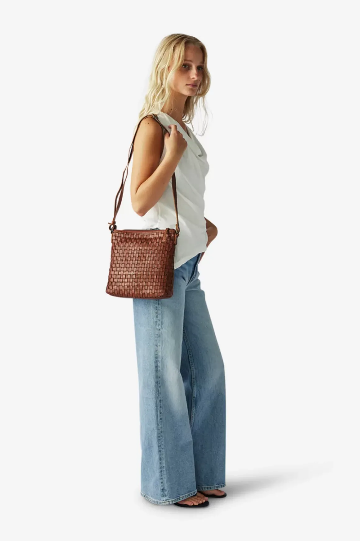 Corsico Shoulder Bag Helena Cognac