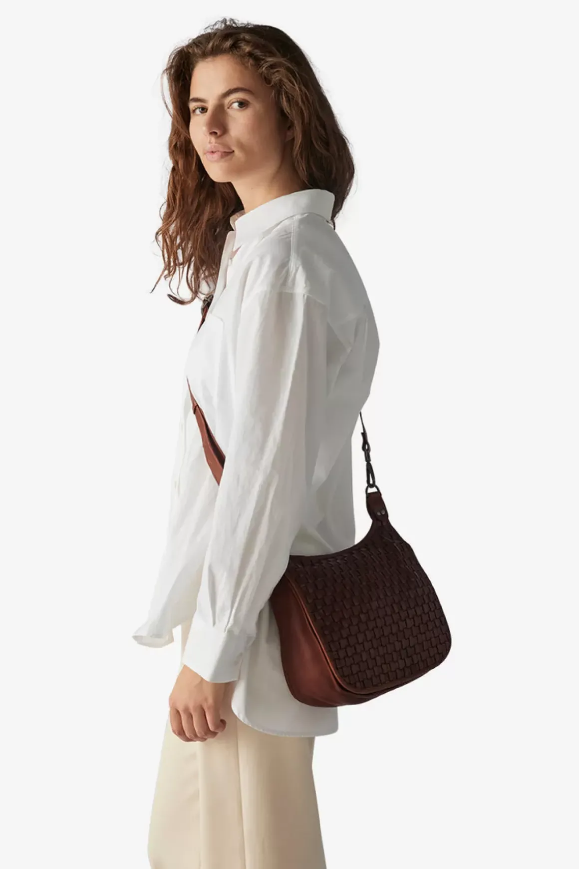 Corsico Shoulder Bag Rosana Cognac