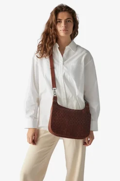 Corsico Shoulder Bag Rosana Cognac