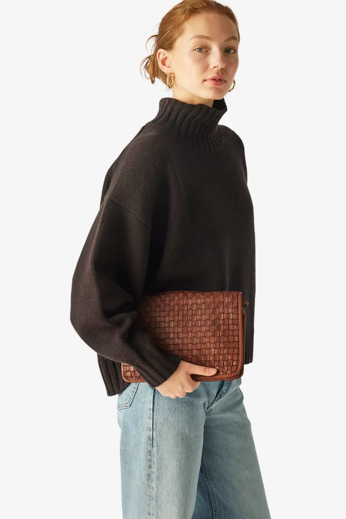 Corsico Shoulder Bag Sara Cognac