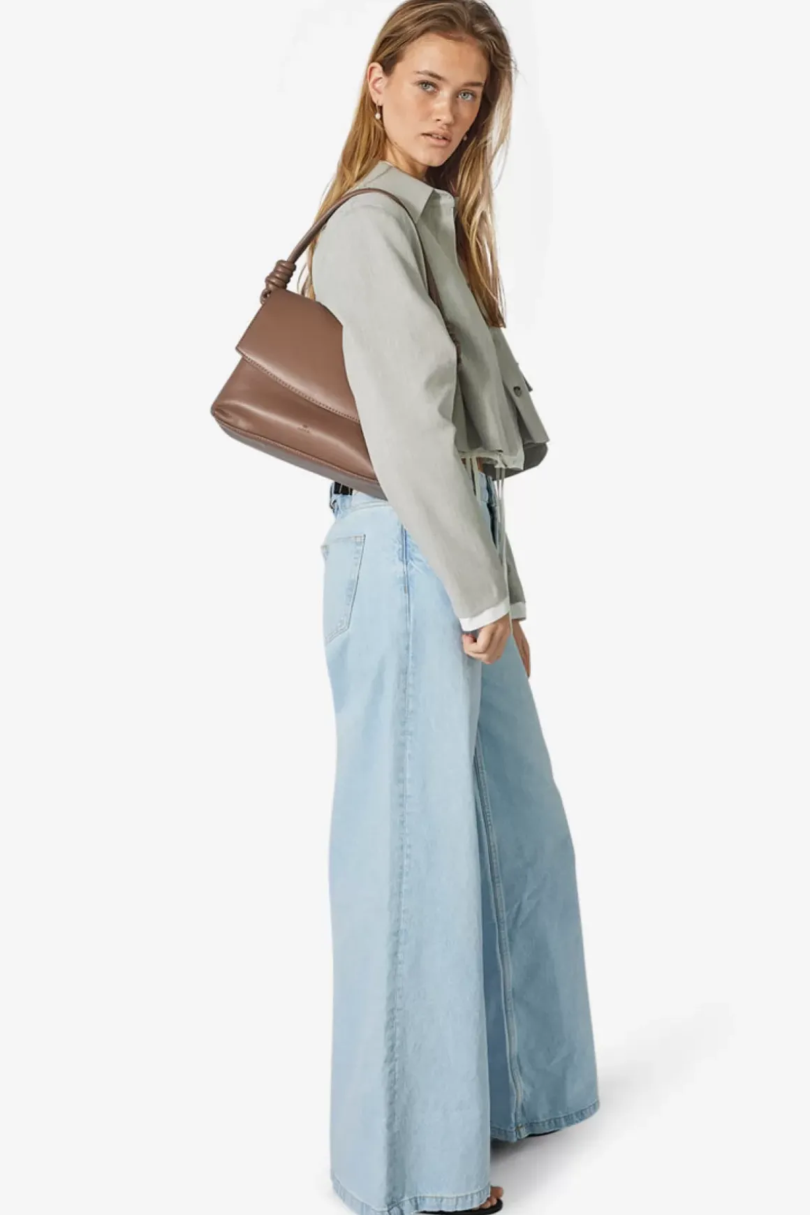 Hello I'mVegan Peace Taupe