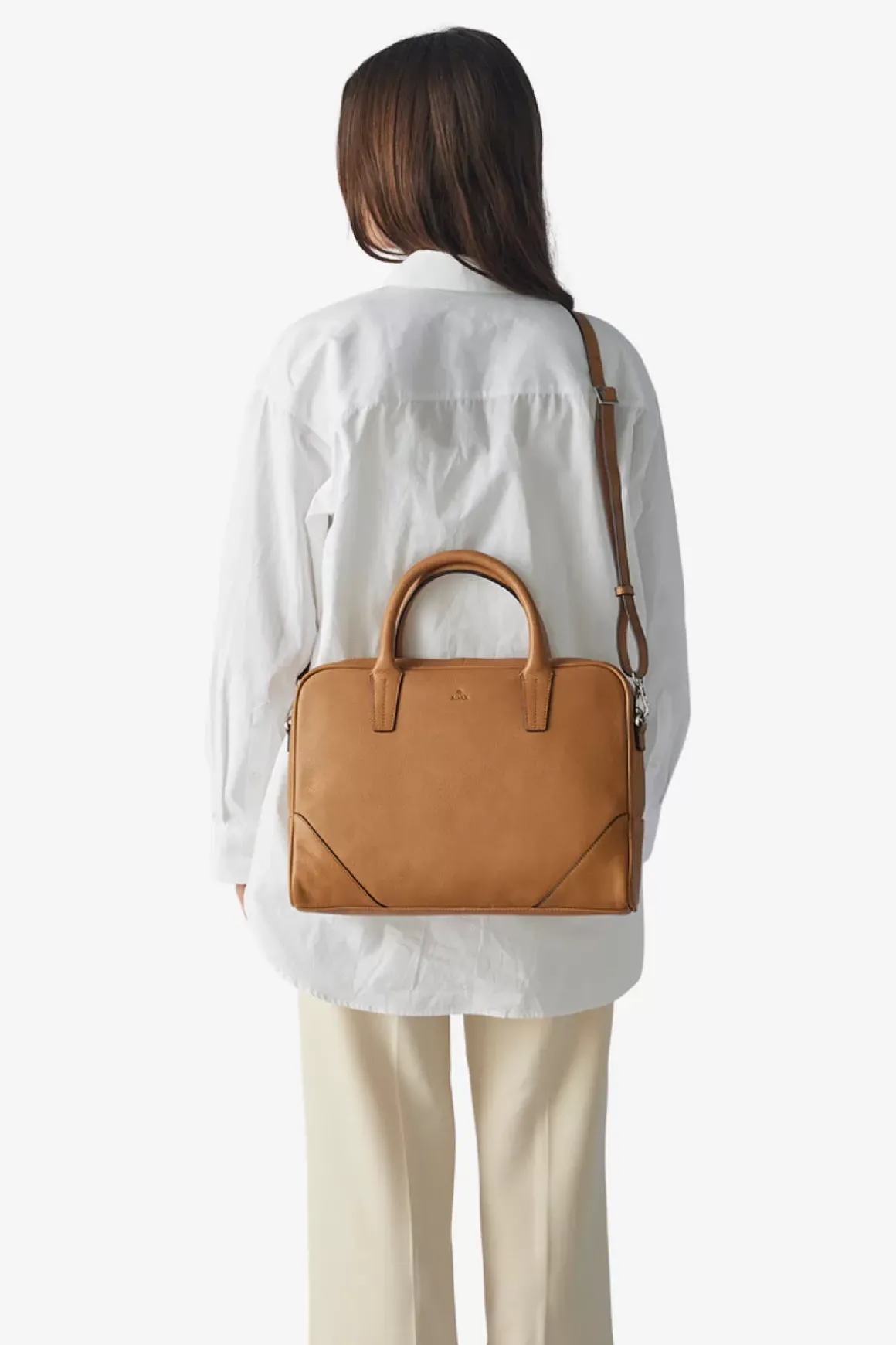Napoli Business Bag Mio Cognac
