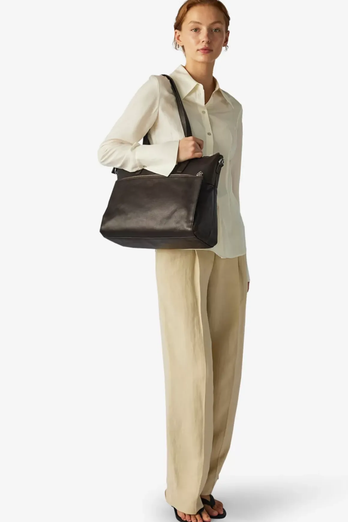 Napoli Working Bag Malia 14u00a8 Dark Brown