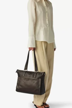 Napoli Working Bag Malia 14u00a8 Dark Brown