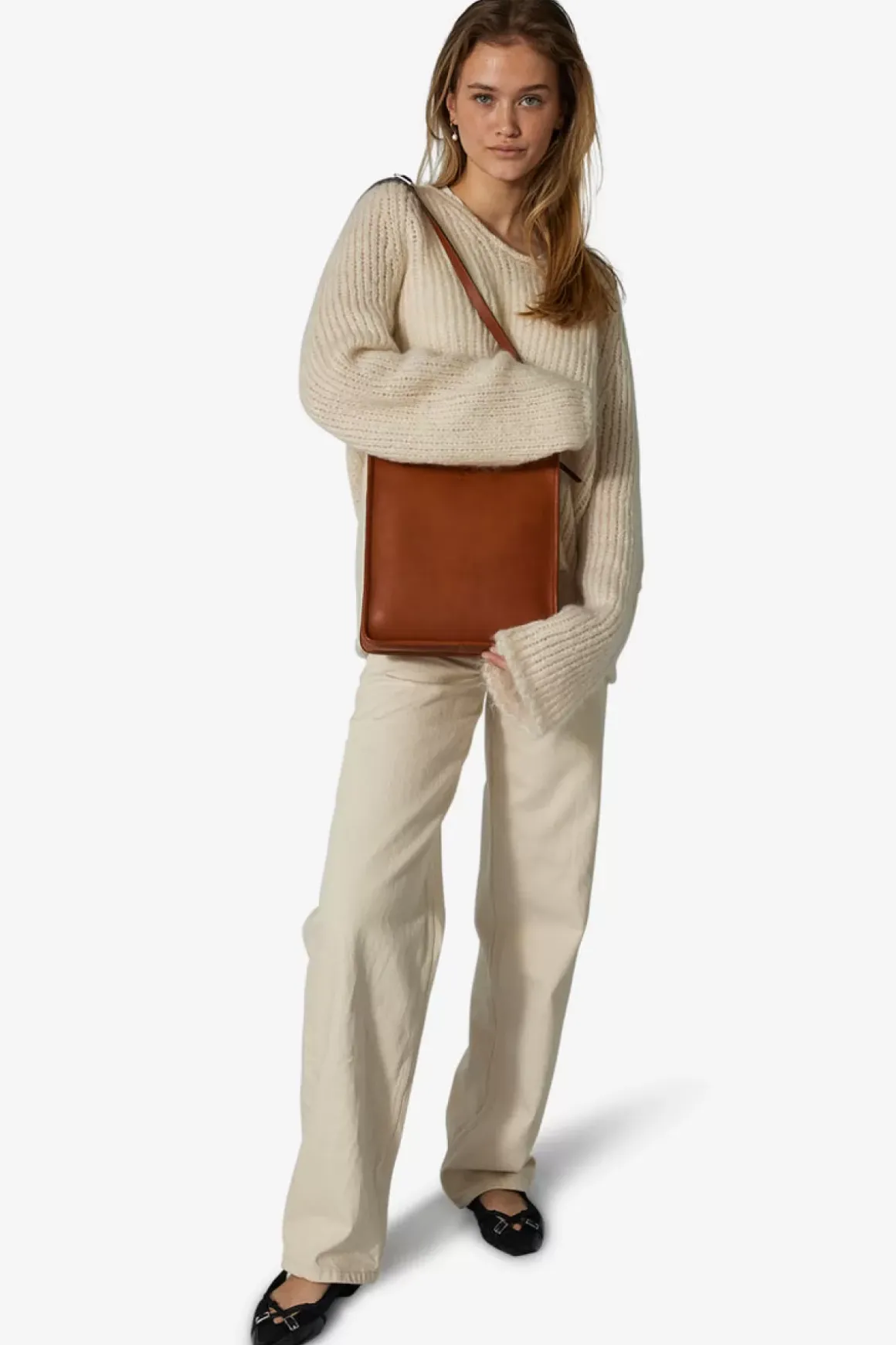 Portofino Shoulder Bag Aja Brown