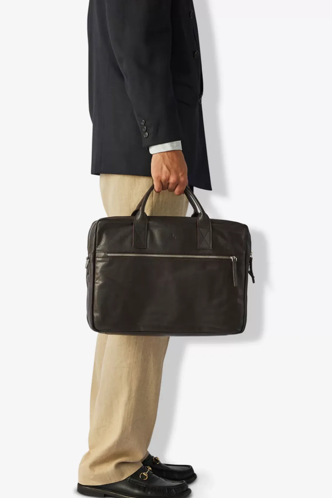 Prato Briefcase Axel Black