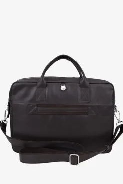 Prato Briefcase Axel Dark Brown