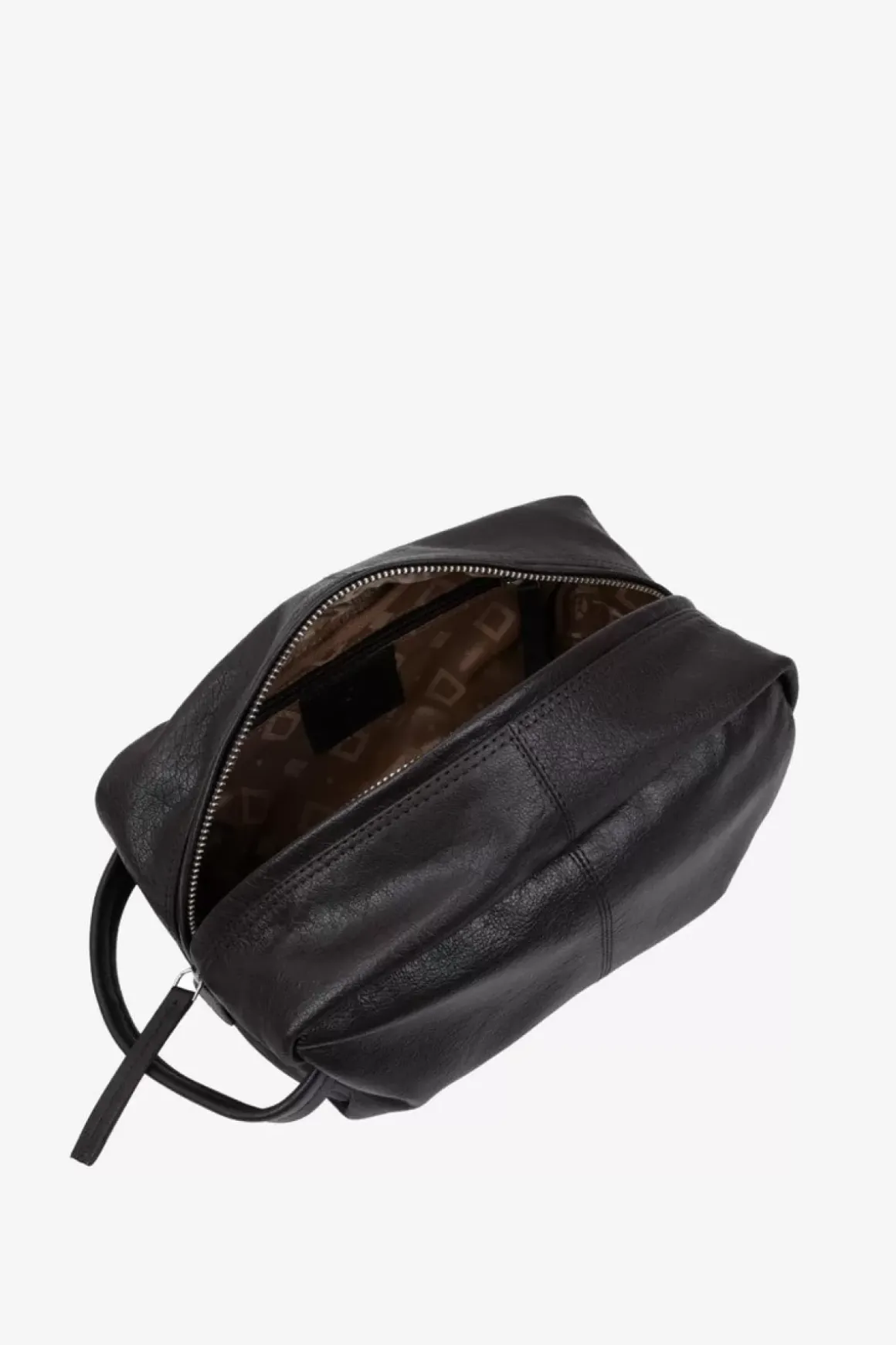 Prato Wash Bag Harry Dark Brown