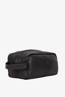 Prato Wash Bag Harry Dark Brown