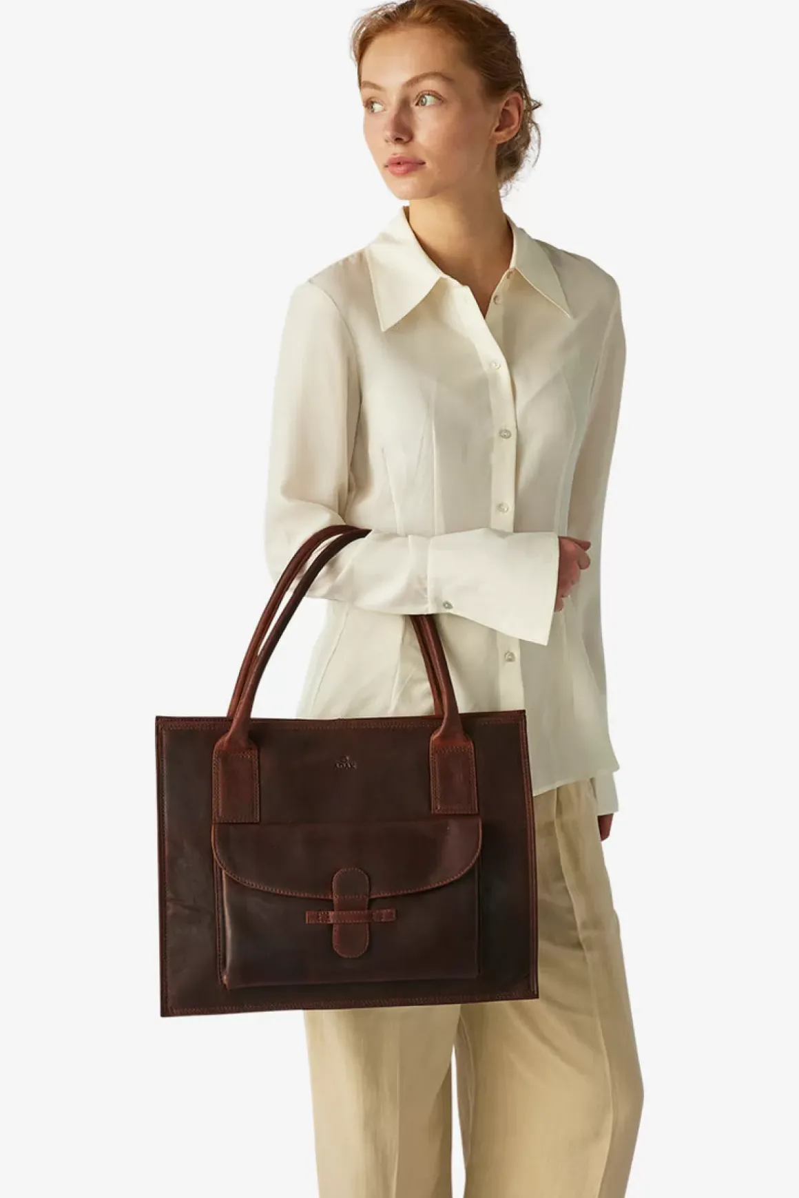 Ragusa Shopper Valentina Dark Brown
