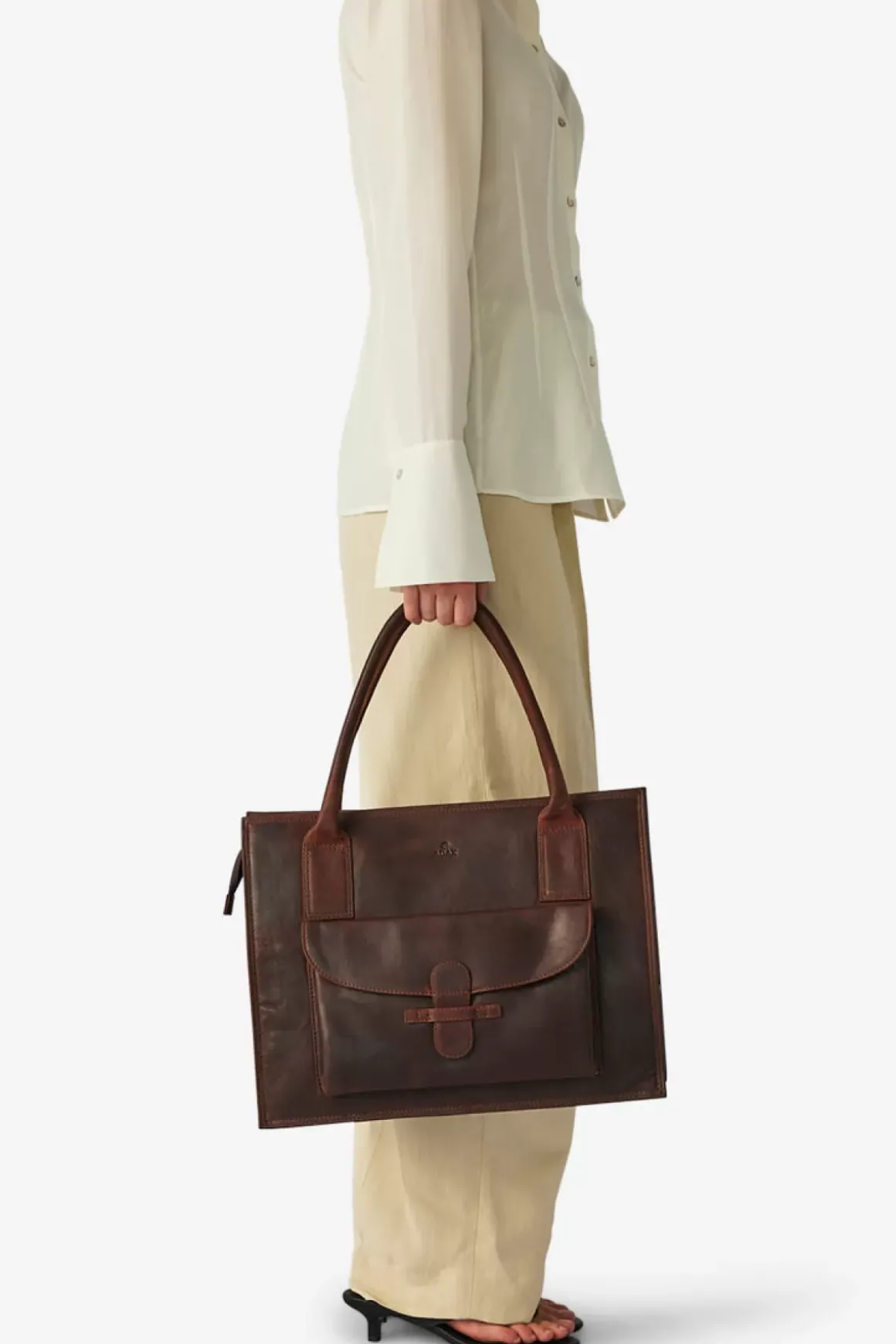 Ragusa Shopper Valentina Dark Brown