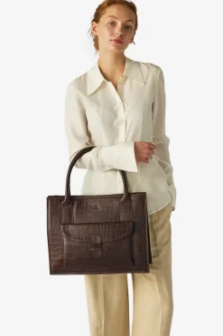 Ragusa Shopper Valentina Dark Brown