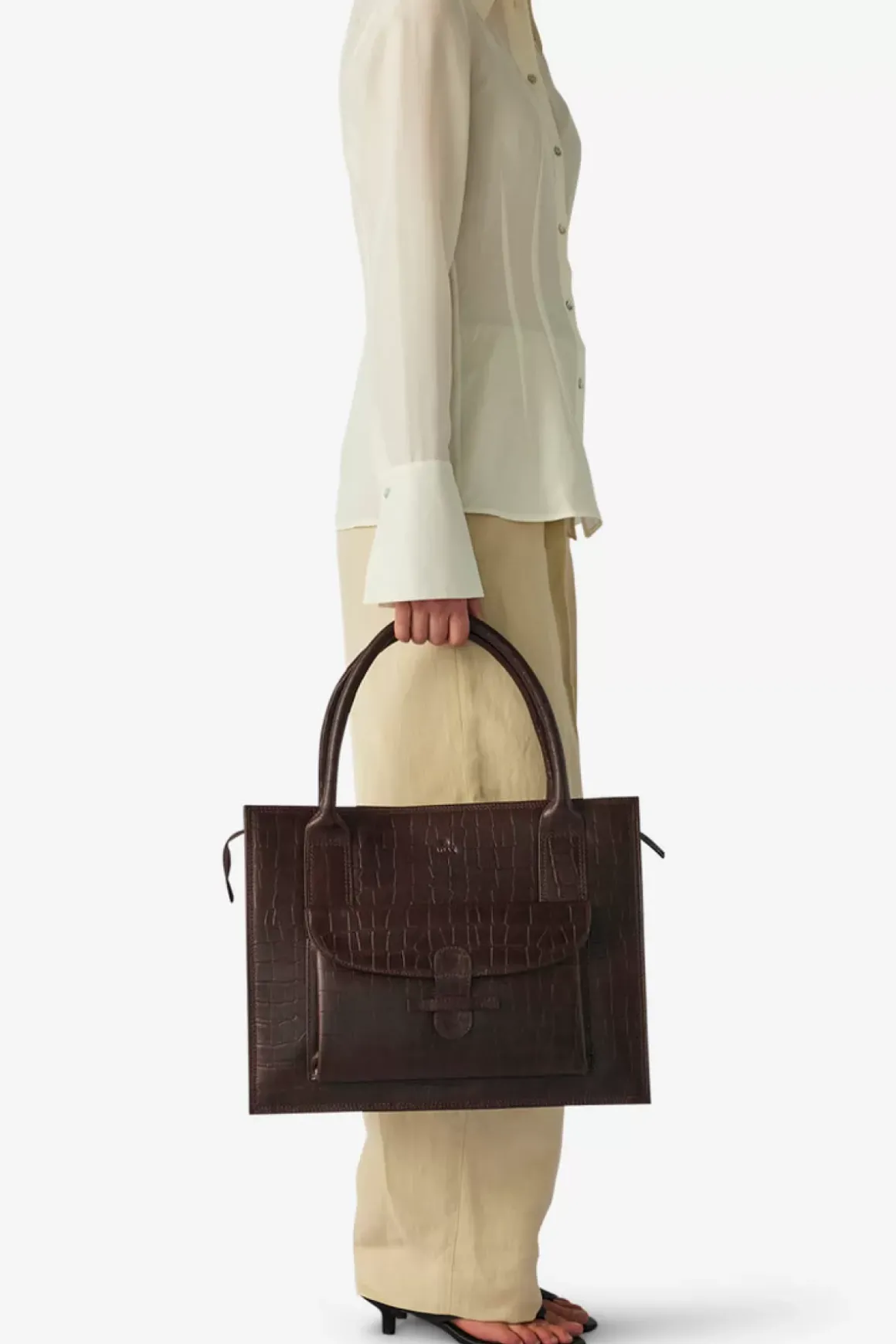Ragusa Shopper Valentina Dark Brown