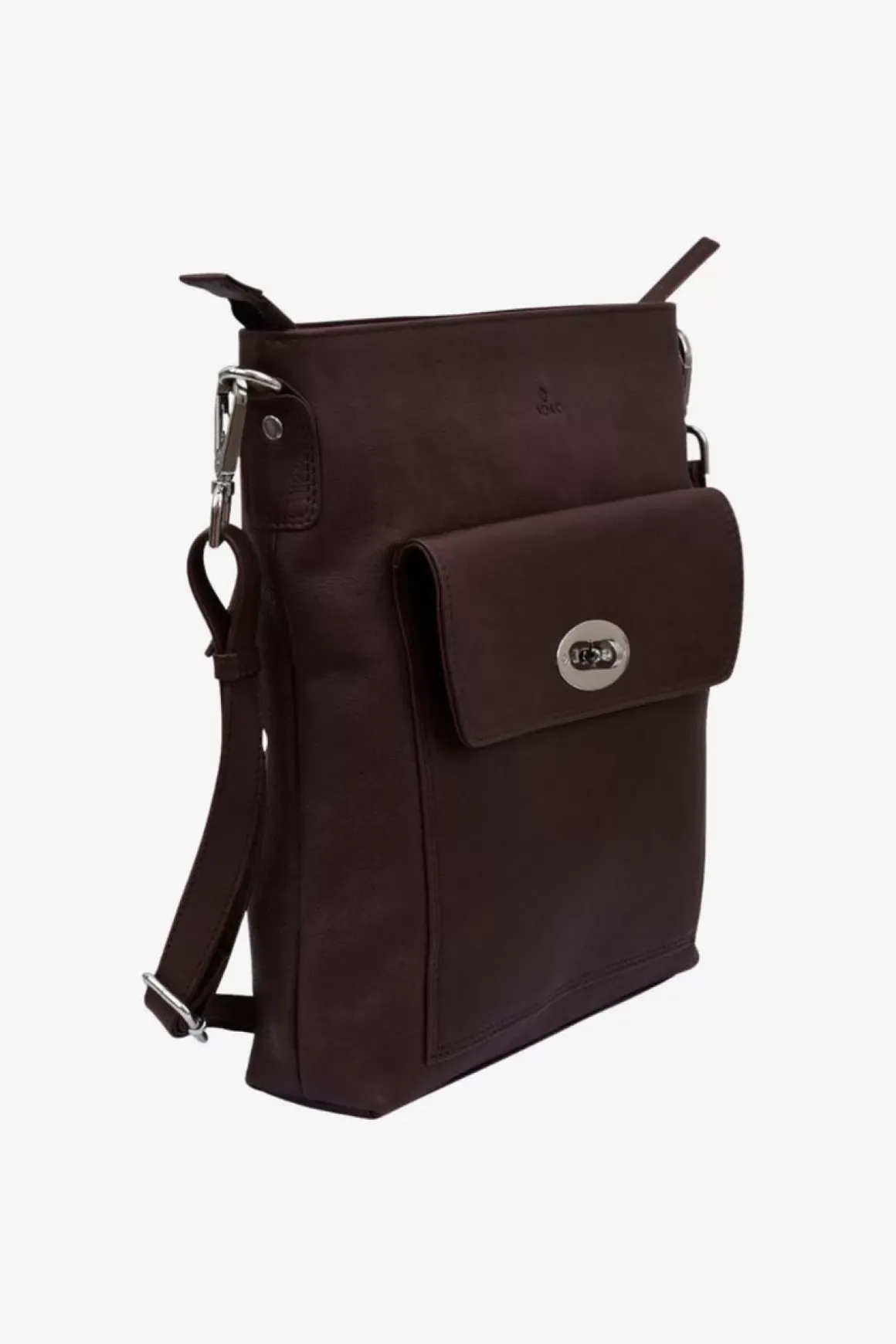 Ravenna Crossbody Bianca Dark Brown