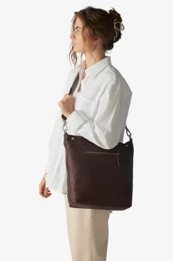 Ravenna Shoulder Bag Elina Dark Brown