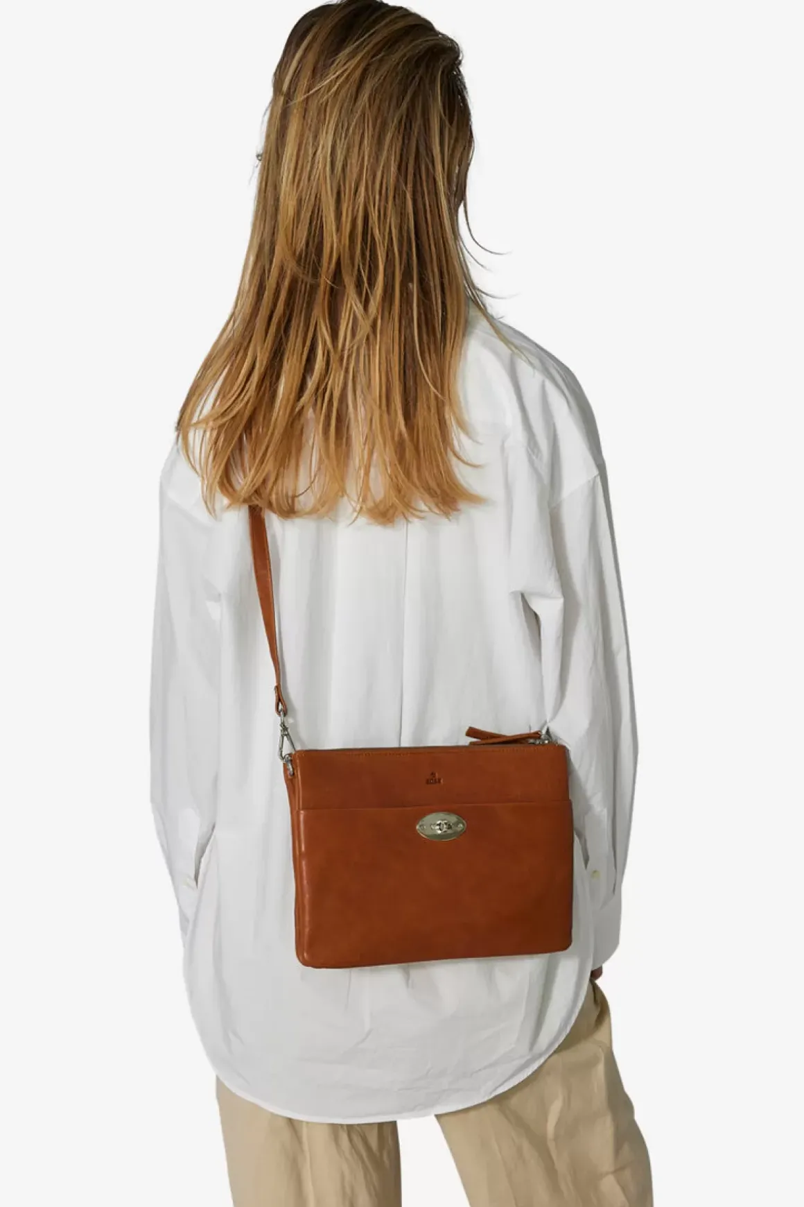 Ravenna Shoulder Bag Gulla Cognac