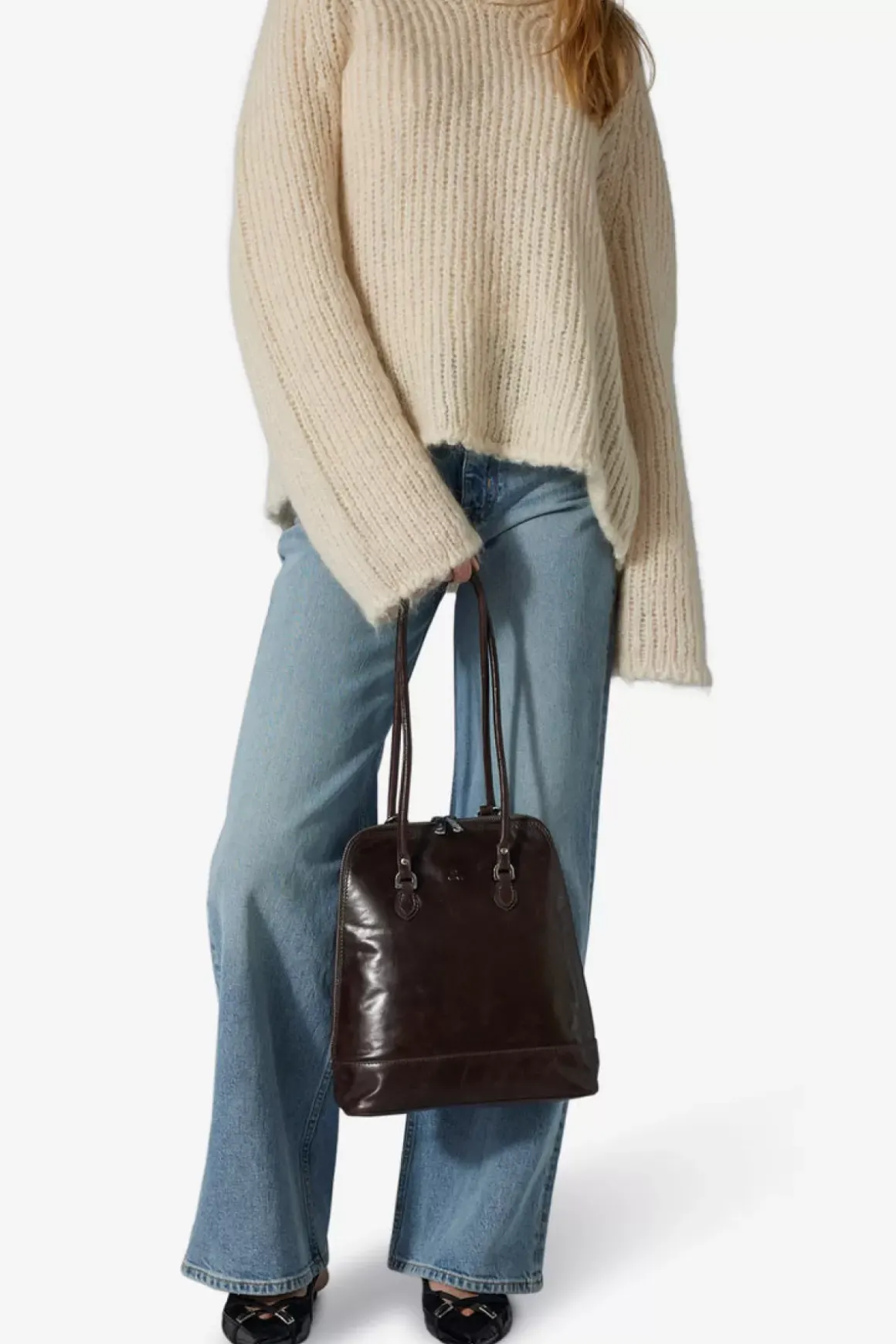 Salerno Backpack Lina Dark Brown