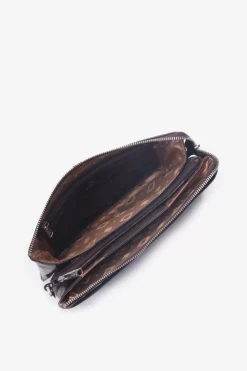 Salerno Combi Clutch Jasmina Dark Brown
