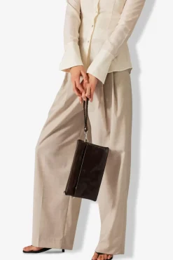 Salerno Combi Clutch Jasmina Dark Brown