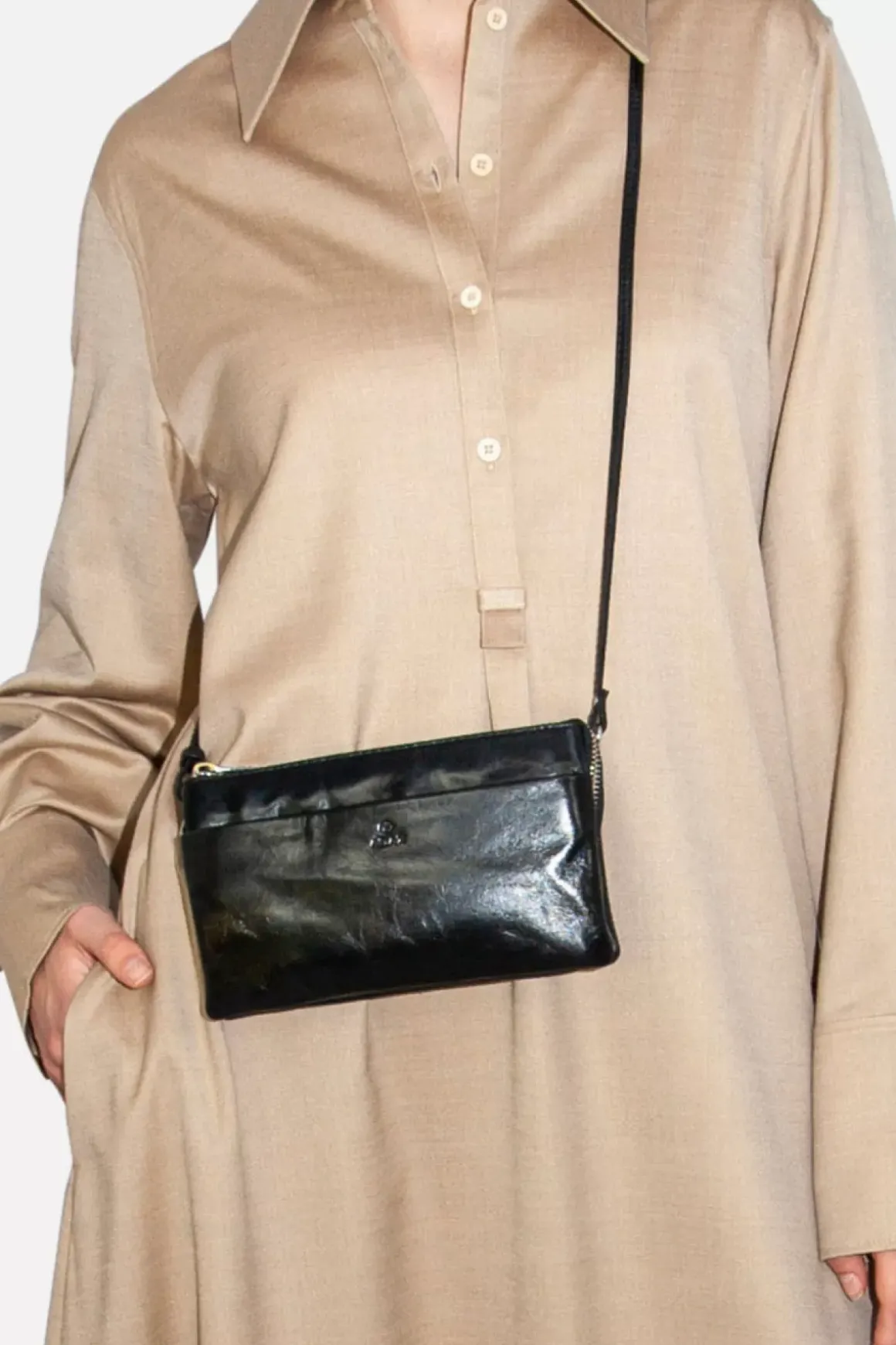 Salerno Combi Clutch Nellie Black