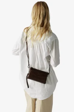 Salerno Combi Clutch Nellie Dark Brown