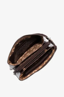 Salerno Combi Clutch Nellie Dark Brown