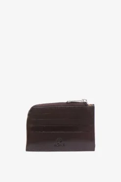 Salerno Credit Card Holder Susy Dark Brown