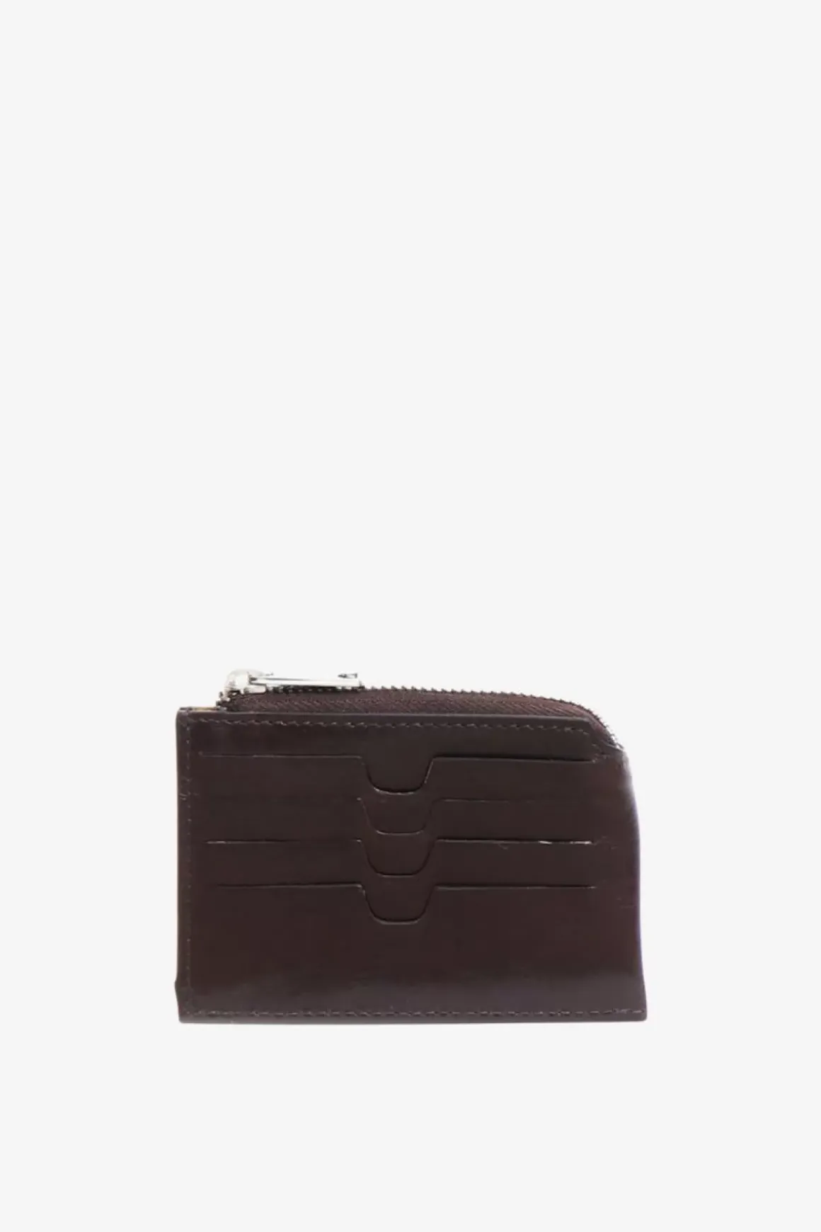 Salerno Credit Card Holder Susy Dark Brown