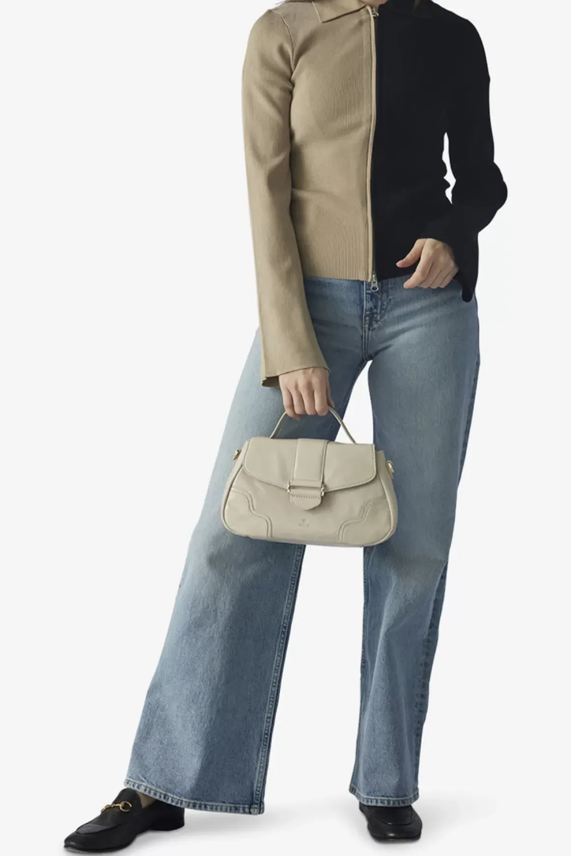 Salerno Shoulder Bag Lala Stone
